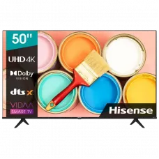 50 LED SMART TV Hisense 50A6BG, 3840x2160 4K UHD, VIDAA U OS, Negru