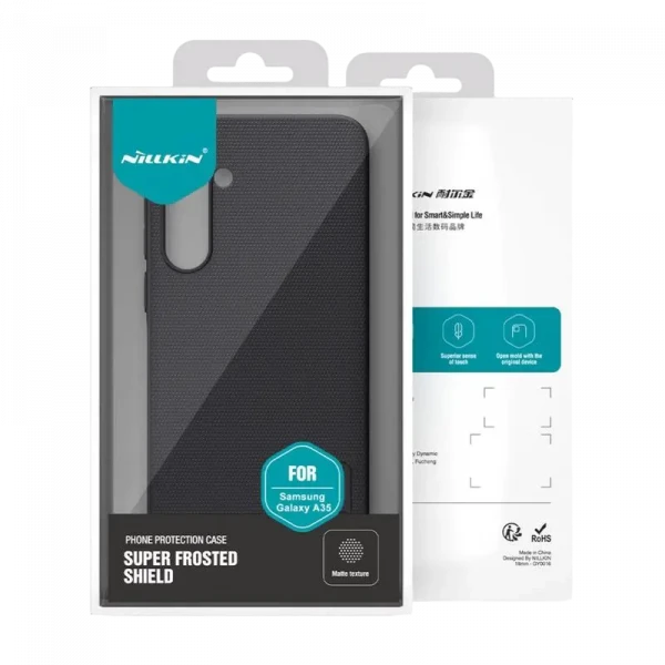 Чехол Nillkin для Samsung Galaxy A35 Frosted, Чёрный