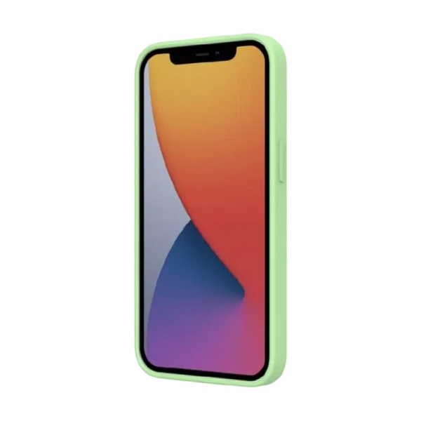 Husă Nillkin iPhone 13 Pro, CamShield Silky Silicone, Mint Green