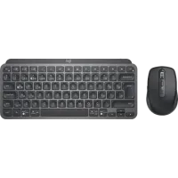 Set Tastatură + Mouse Logitech MX Keys Mini Combo for Busines, Fără fir, Grafit