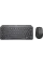 Клавиатура и мышь Logitech MX Keys Mini Combo for Busines, Беспроводное, Графитовый