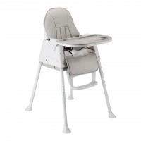 Scaun de hrănire Kikka Boo Creamy, Gri
