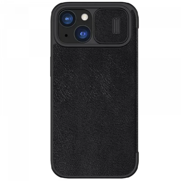 Чехол книжка Nillkin iPhone 15 Pro Max - Qin Pro, Чёрный