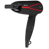 Компактный фен VITEK VT-2328, 1700 Вт, Чёрный
