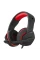 Căști gaming SVEN AP-U989MV, Cu fir, Negru/Roșu