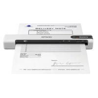 Scaner Mobil Epson DS-80W, A4, Alb
