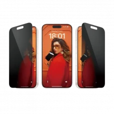 Sticlă de protecție PanzerGlass iPhone 15 Pro UWF Privacy wA, Transparent
