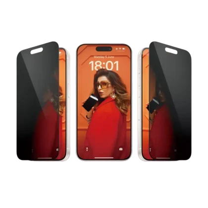 Sticlă de protecție PanzerGlass iPhone 15 Pro UWF Privacy wA, Transparent