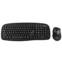 Set Tastatură + Mouse SVEN KB-C3600W, Fără fir, Negru