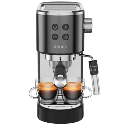 Cafetiera manuala Krups XP444G10, 1400W, Negru