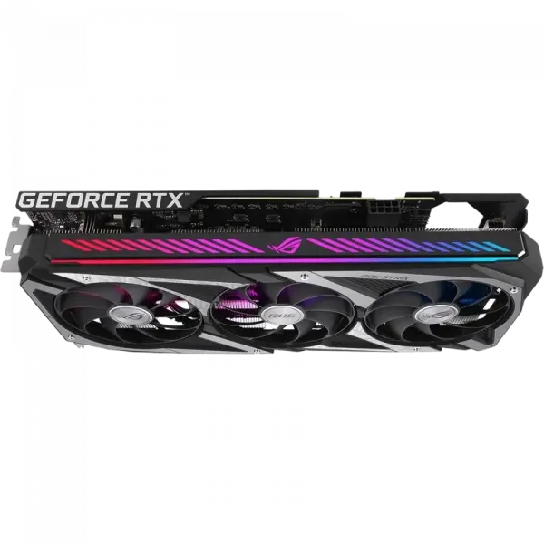 Видеокарта ASUS ROG-STRIX-RTX3060-O12G-V2-GAMING, 12ГБ GDDR6 192бит