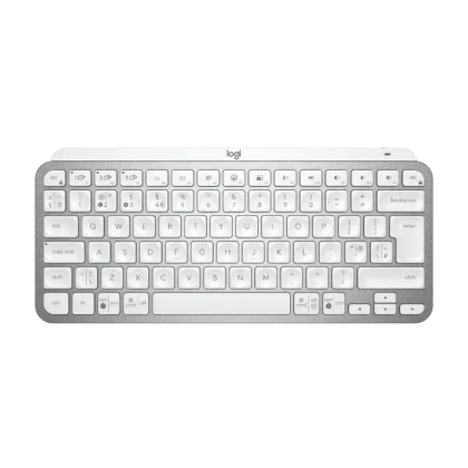 Клавиатура Logitech MX Keys Mini, Беспроводное, Бледно-серый