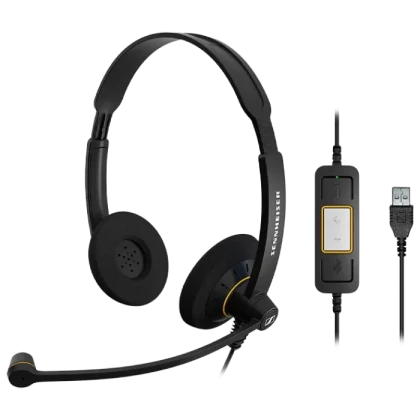 Наушники EPOS SC 60 USB, Чёрный