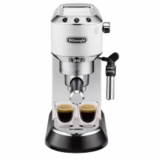 Cafetiera manuala DeLonghi Dedica Pump Espresso, 1300W, Alb