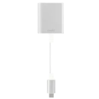 Видеоадаптер Moshi USB-C to HDMI Adapter, USB Type-C/HDMI, Серебристый