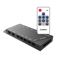 Вентилятор Концентратора Gamemax PWM+RAINBOW Controller(V3.0), Чёрный