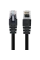 Patch cord Cablexpert PP12-0.5M/BK, CAT5e UTP, 0,5m, Negru