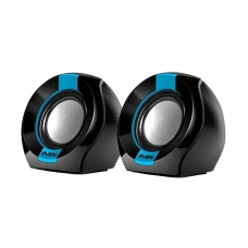 Компьютерные колонки 2.0 SVEN 150, Черный/Синий