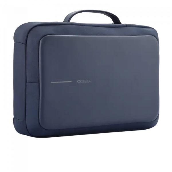 Rucsac pentru Laptop Bobby Bizz, Piele artificială, Albastru închis