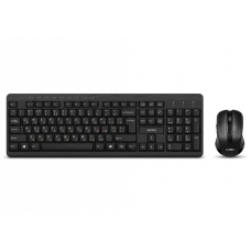 Set Tastatură + Mouse SVEN KB-C3400W, Fără fir, Negru