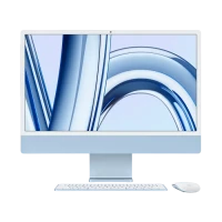 Redenumit: 'Computer All-in-One Apple iMac A2873 / 24 inchi / M3 8-core CPU and 10-core GPU / 16GB RAM / 1024GB SSD / macOS Sonoma / Albastru'