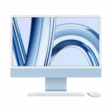 Redenumit: 'Computer All-in-One Apple iMac A2873 / 24 inchi / M3 8-core CPU and 10-core GPU / 16GB RAM / 1024GB SSD / macOS Sonoma / Albastru'