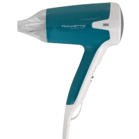 Uscător de păr compact Rowenta Handy Dry CV1630F0, 2000 W, Albastru | Alb