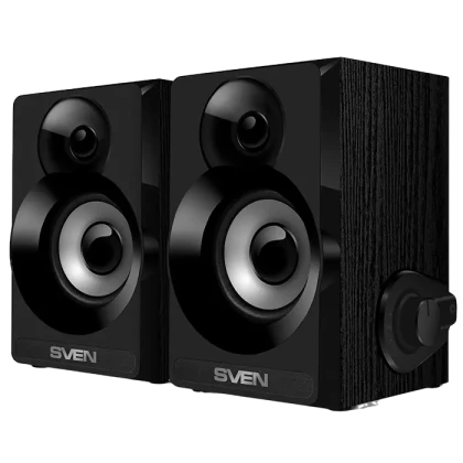 Компьютерные колонки 2.0 SVEN SPS-517, Чёрный