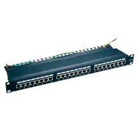 Патч-панель LY-PP5-30 / 24 порта / FTP Cat.5e / 19 Krone IDC
