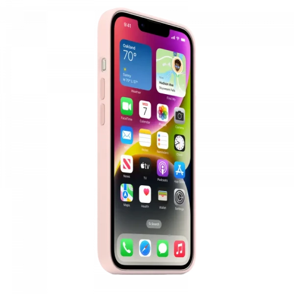 Husă Apple iPhone 14 MagSafe, Chalk Pink