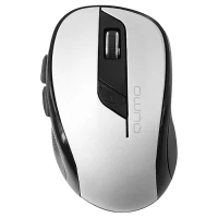 Mouse QUMO Collage, Negru/Alb