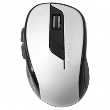Mouse QUMO Collage, Negru/Alb