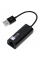 Ethernet Adapter USB RJ45 100, black color