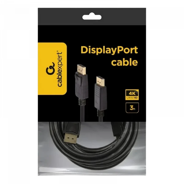 Видео кабель Cablexpert CC-DP2-10, DisplayPort (M) - DisplayPort (M), 3м, Чёрный