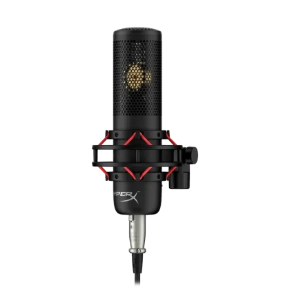 Microfon Gaming HyperX ProCast, Fără fir/Cu fir, Negru
