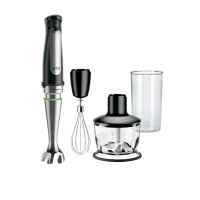 Blender de mână BRAUN MQ7035X, Negru | Argintiu