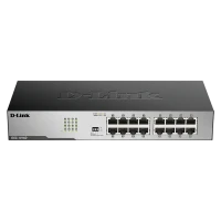 Сетевой коммутатор D-Link DGS-1016D/I1A, 16x 10/100/1000 Мбит/с