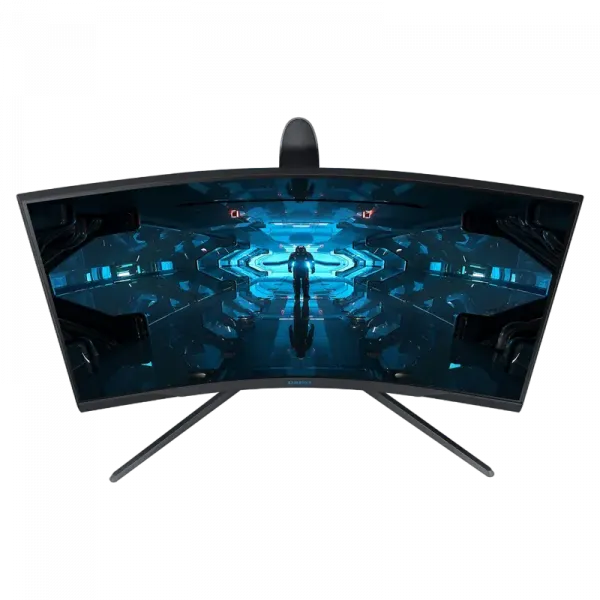 Игровой монитор Samsung C27G75TQSI / 26,9 дюймов / SVA 2560x1440 WQHD / Чёрный