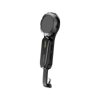 Аудио адаптер Remax RL-LA08, Lightning/Lightning (F) + 3.5 mm (F), Чёрный
