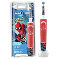 Электрическая зубная щетка Oral-B Kids Vitality D100, Красный
