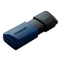 USB Flash накопитель Kingston DataTraveler Exodia M, 64Гб, Черный/Синий
