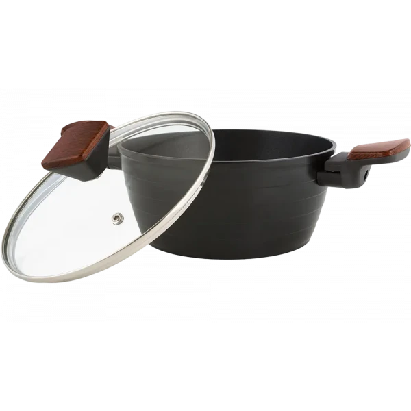 Cratiță Polaris Albero-24C, 4L, 24cm, Negru