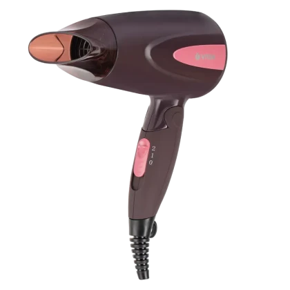 Компактный фен VITEK VT-2261, 1300 Вт, Бордовый