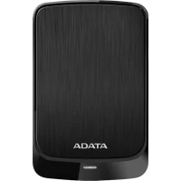 HDD portabil extern ADATA HV320, 2 TB, Negru (AHV320-2TU31-CBK)