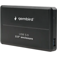 Carcasă externă Gembird EE2-U3S-2, Negru (EE2-U3S-2)