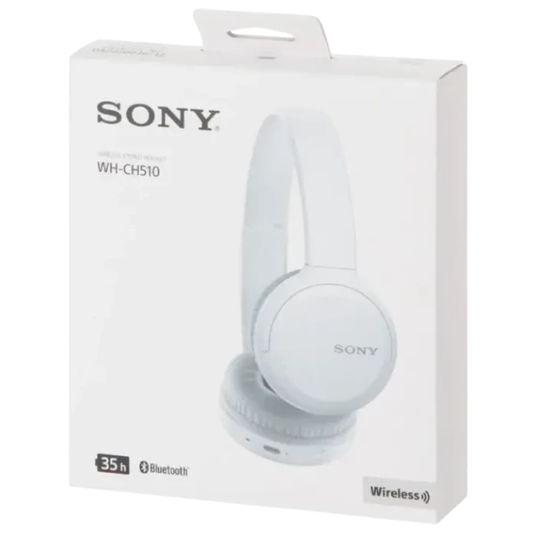 Căști SONY WH-CH510, Alb