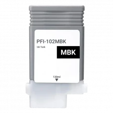 Cartuș de cerneală Canon PFI-102, 130ml, Negru mat