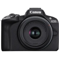 Aparat Foto Mirrorless Canon n EOS R50 Black & RF-S 18-45mm f/4.5-6.3 IS STM & RF-S 55-210mm f/5-7.1 IS STM KIT