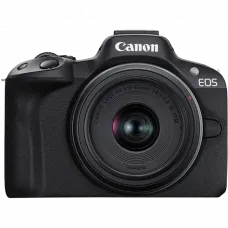 Aparat Foto Mirrorless Canon n EOS R50 Black & RF-S 18-45mm f/4.5-6.3 IS STM & RF-S 55-210mm f/5-7.1 IS STM KIT