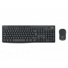 Клавиатура и мышь Logitech MK370, Беспроводное, Чёрный